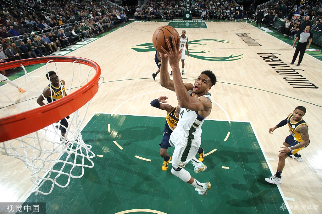 [NBA]步行者119-128雄鹿 字母哥50+14