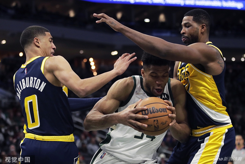 [NBA]步行者119-128雄鹿 字母哥50+14