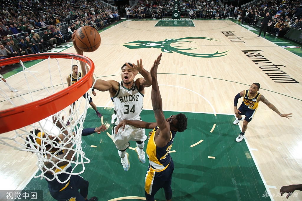 [NBA]步行者119-128雄鹿 字母哥50+14