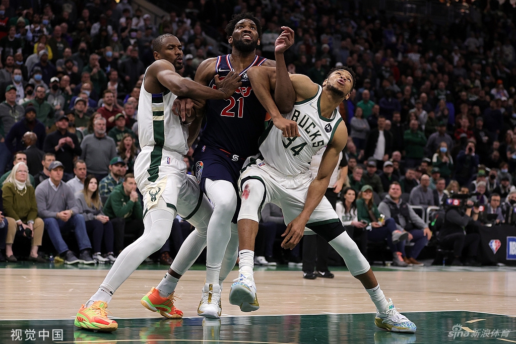 [NBA]76人123-120雄鹿 大帝42分力压字母哥