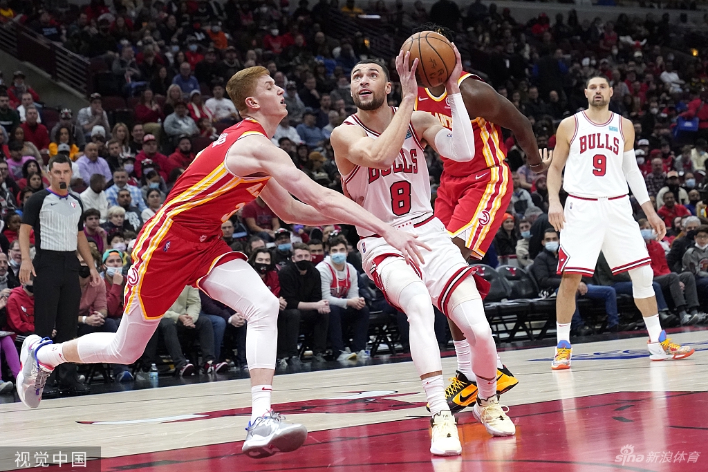 [NBA]老鹰108-112公牛 德罗赞37分