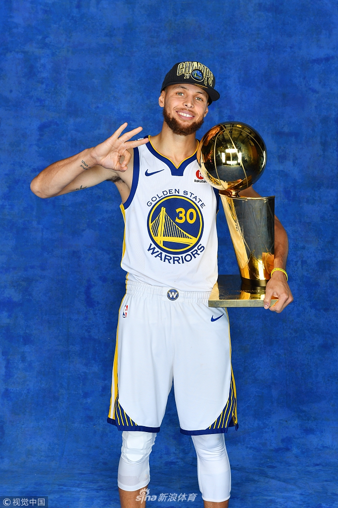 勇士拍摄总冠军写真