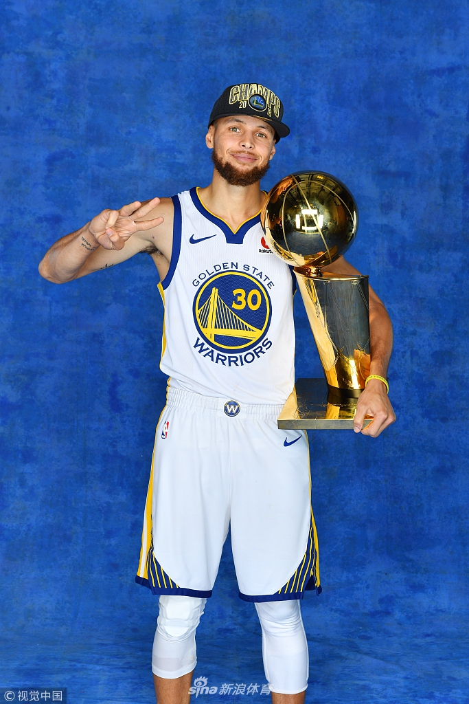 勇士拍摄总冠军写真