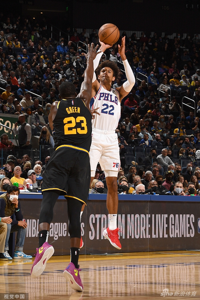 [NBA常规赛]76人96-116勇士