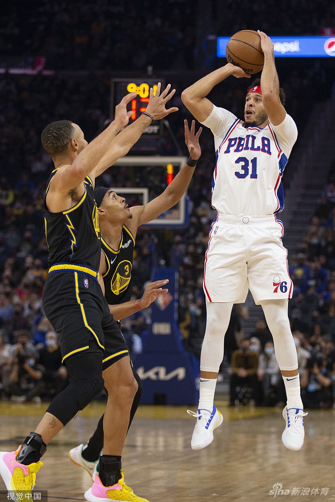 [NBA常规赛]76人96-116勇士