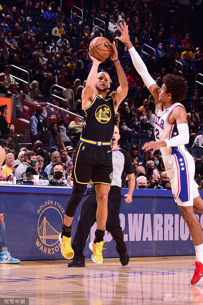 [NBA常规赛]76人96-116勇士