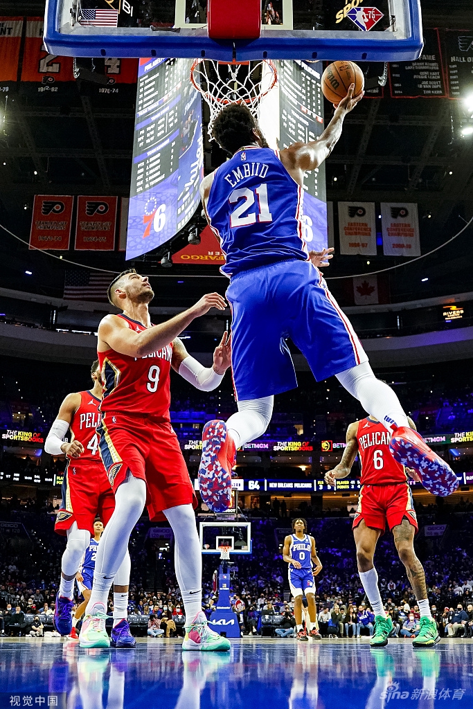 [NBA常规赛]鹈鹕107-117负76人