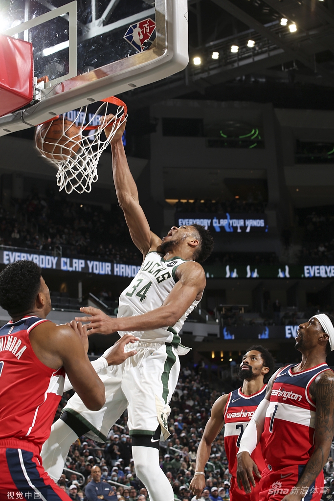 [NBA常规赛]奇才98-112雄鹿