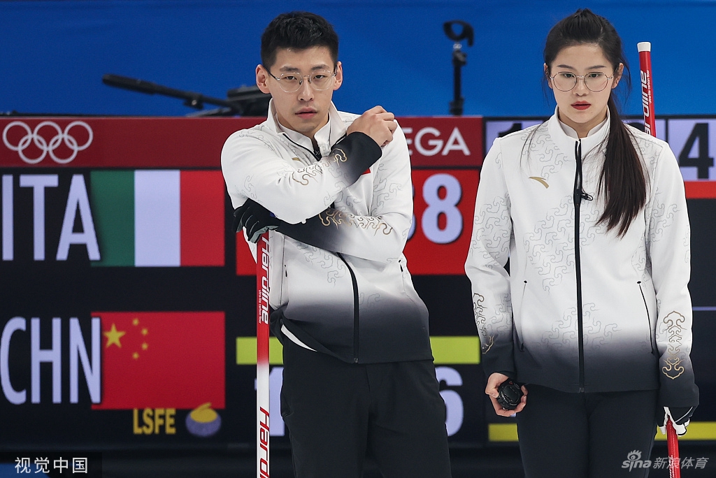 6连败！混双冰壶范苏圆/凌智4-8负意大利