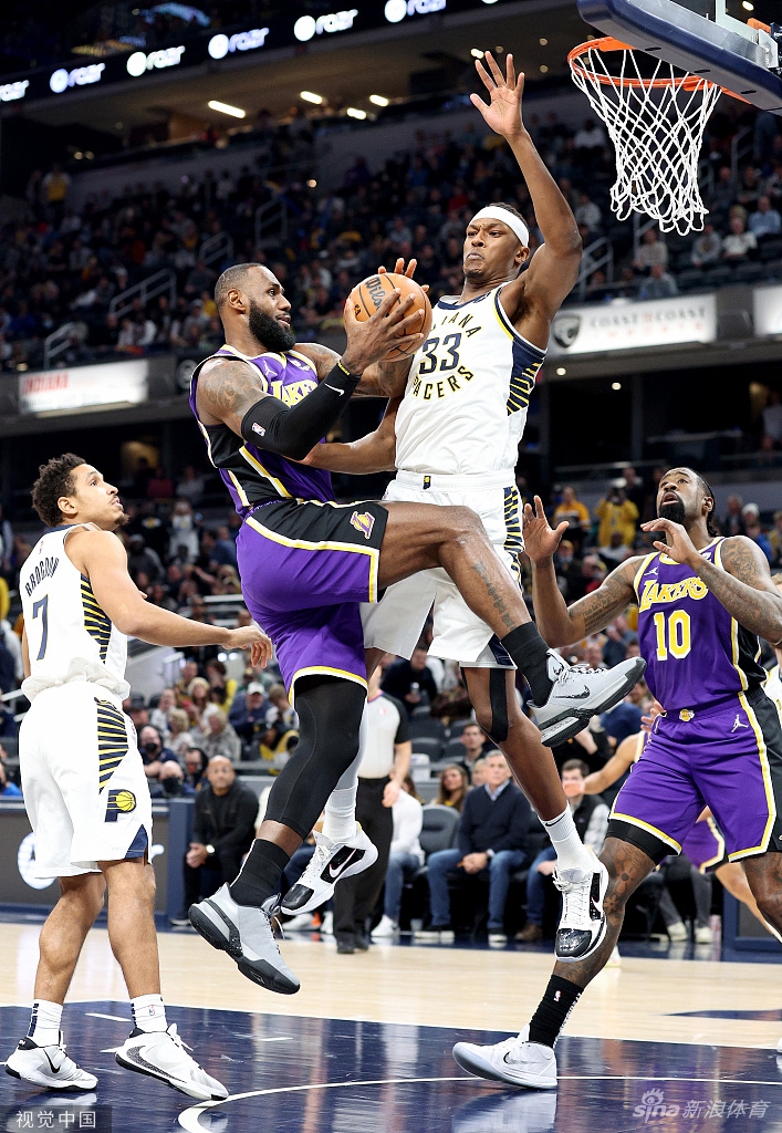 [NBA常规赛]湖人124-116步行者