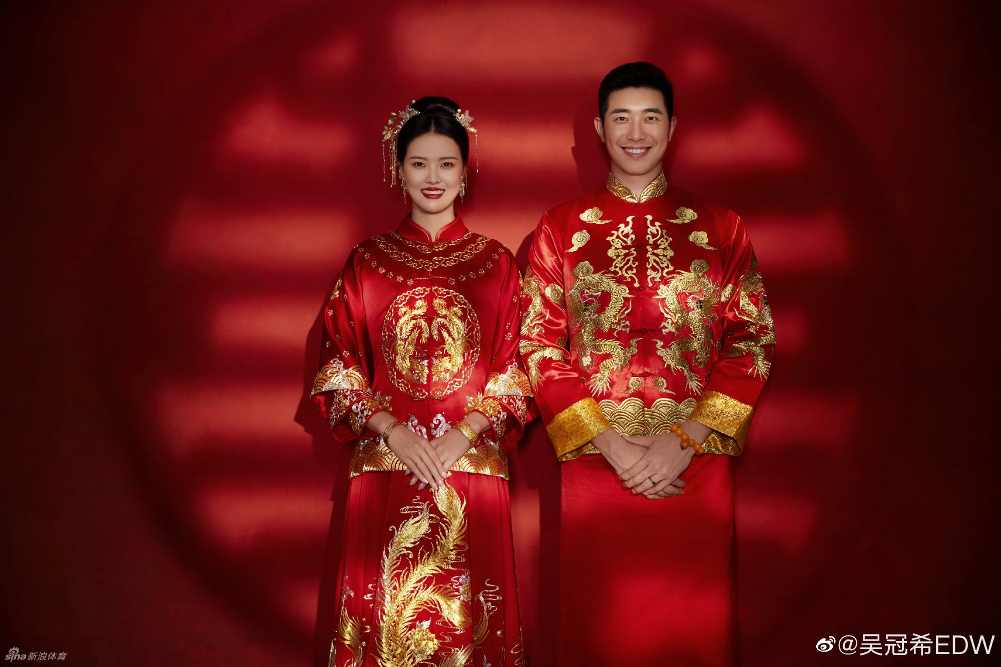 甜蜜！张常宁吴冠希六月举行婚礼