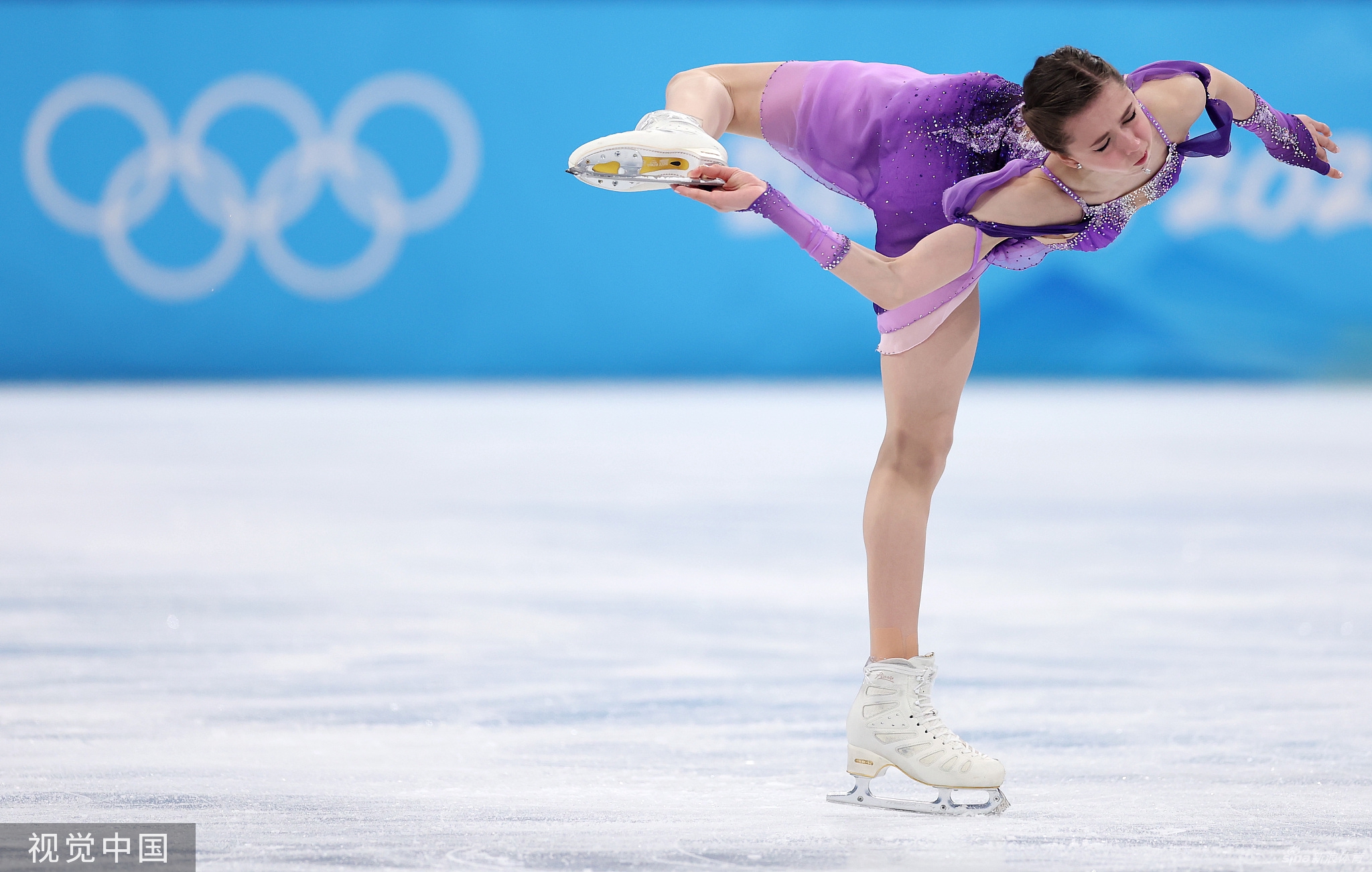 花样滑冰女单短节目K宝参赛