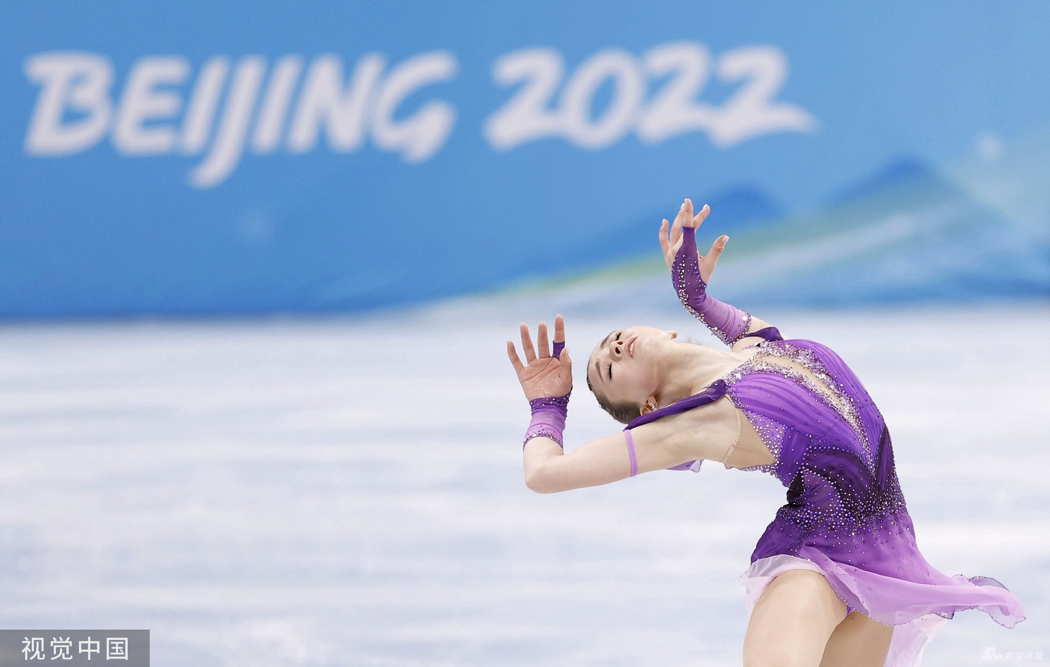 15岁俄罗斯花滑小美女K宝冬奥首秀拿第一