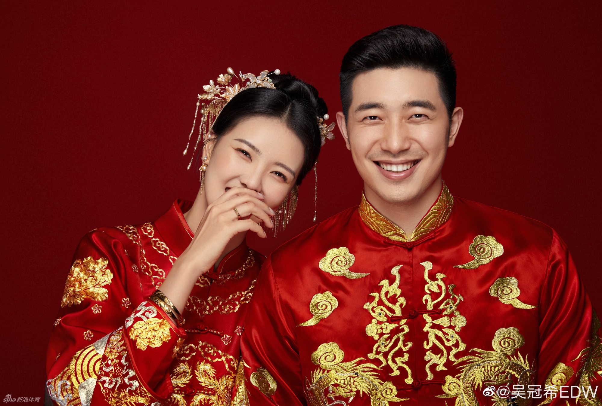 甜蜜！张常宁吴冠希六月举行婚礼