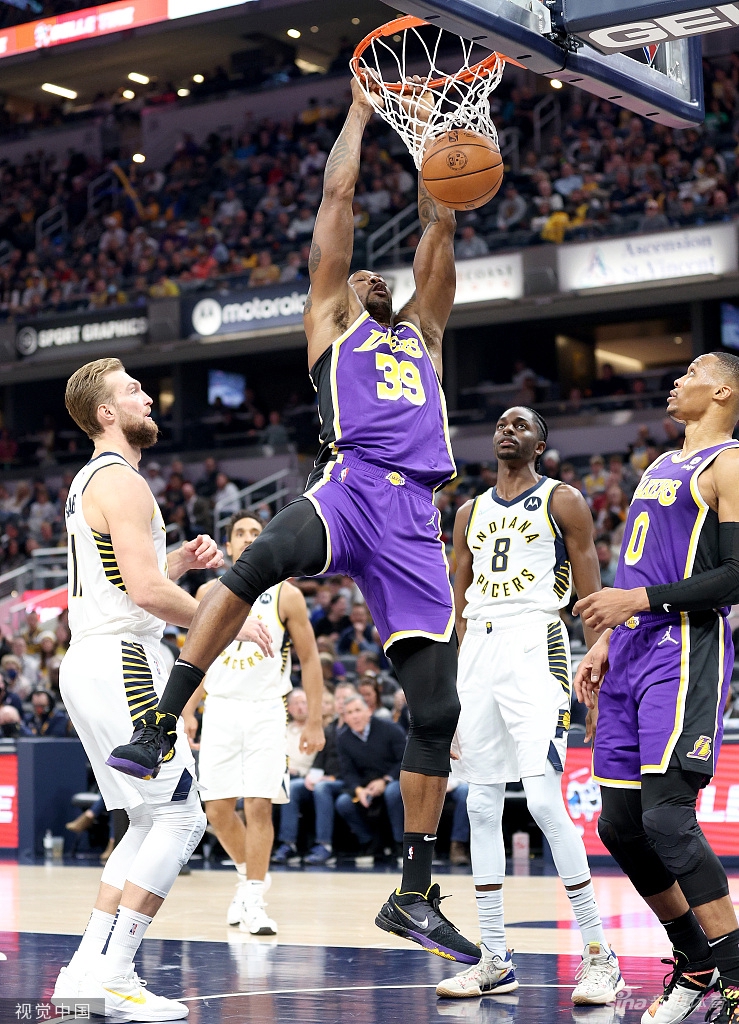 [NBA常规赛]湖人124-116步行者
