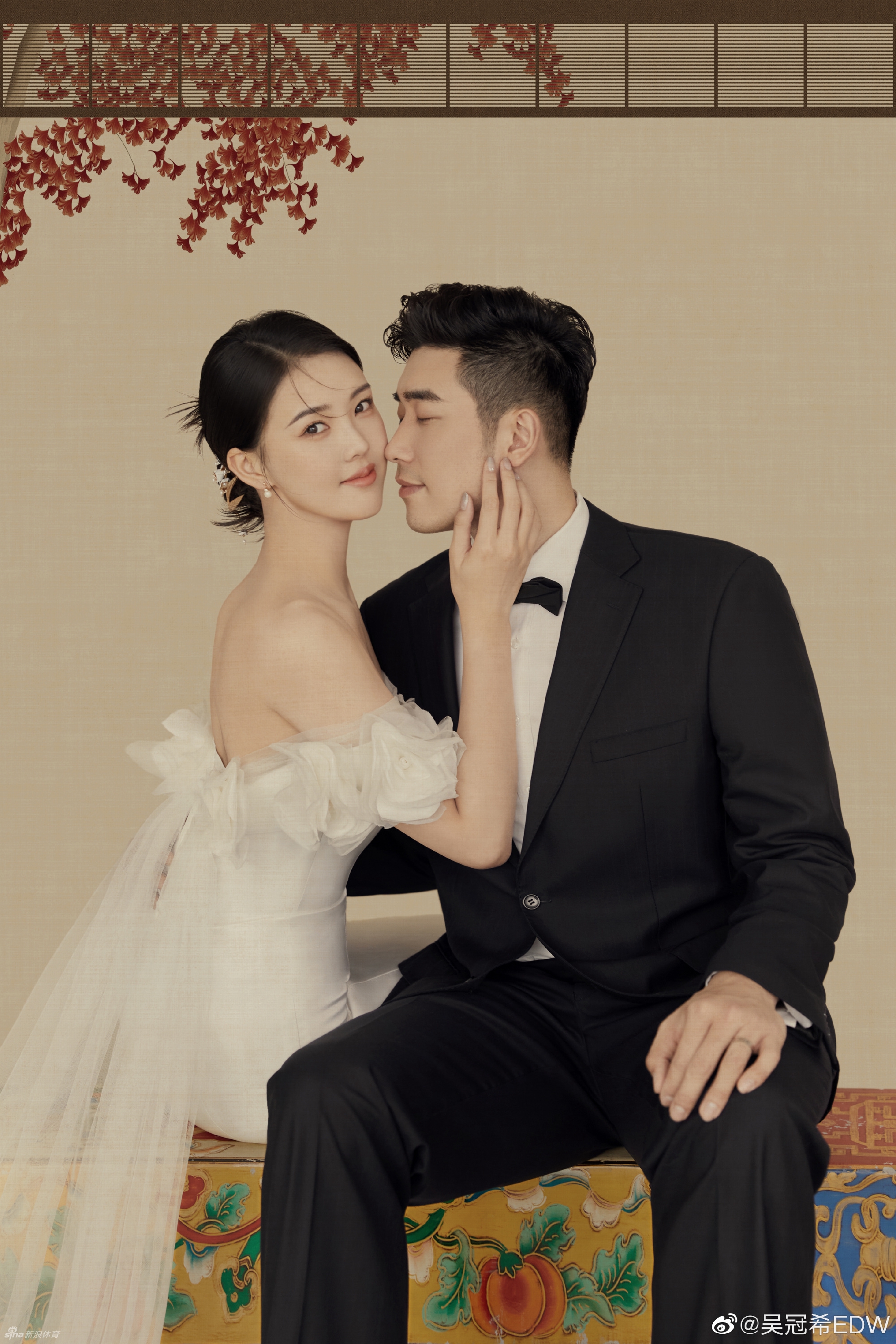 甜蜜！张常宁吴冠希六月举行婚礼