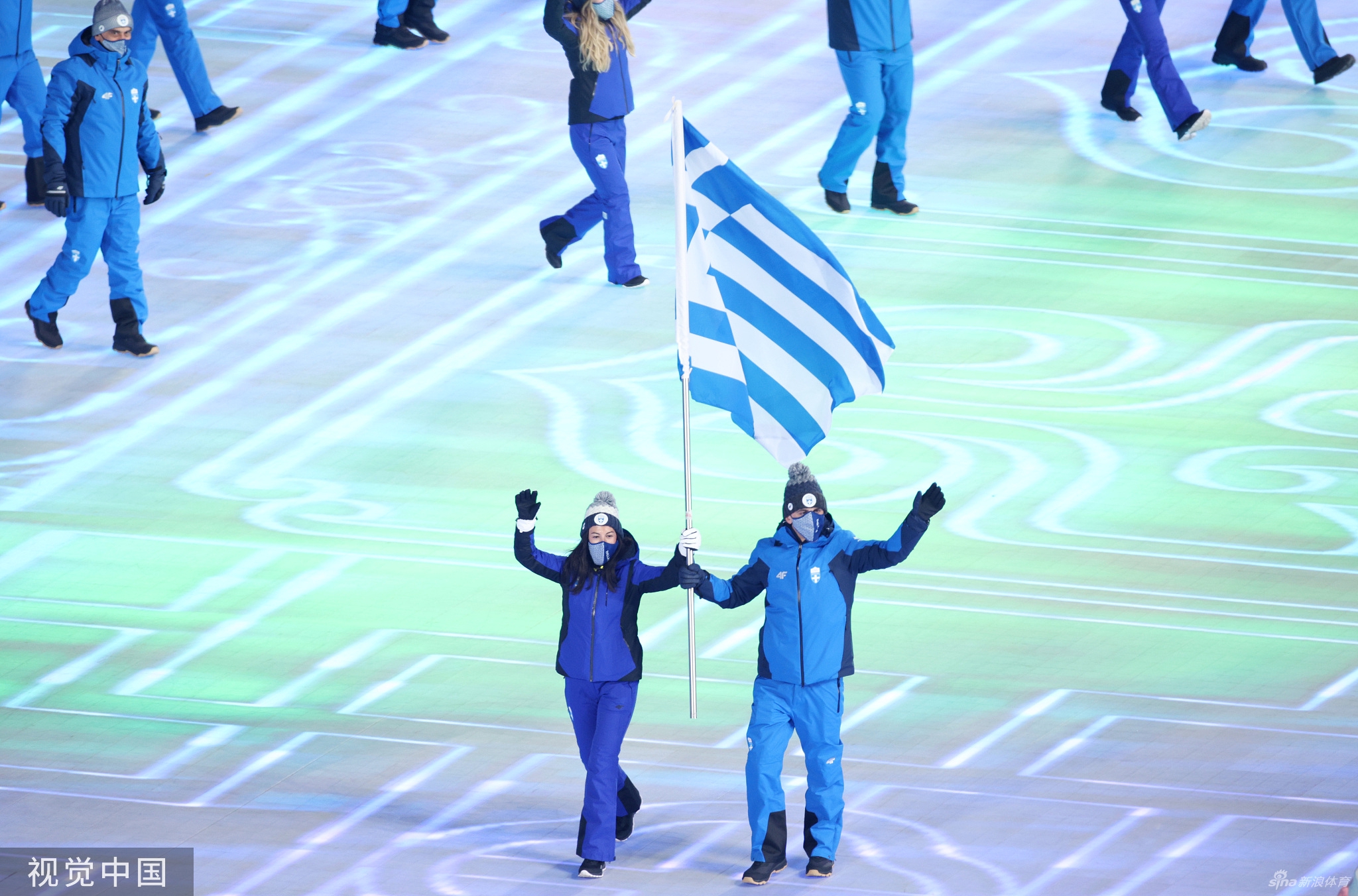 2022北京冬奥会开幕式各国运动员入场