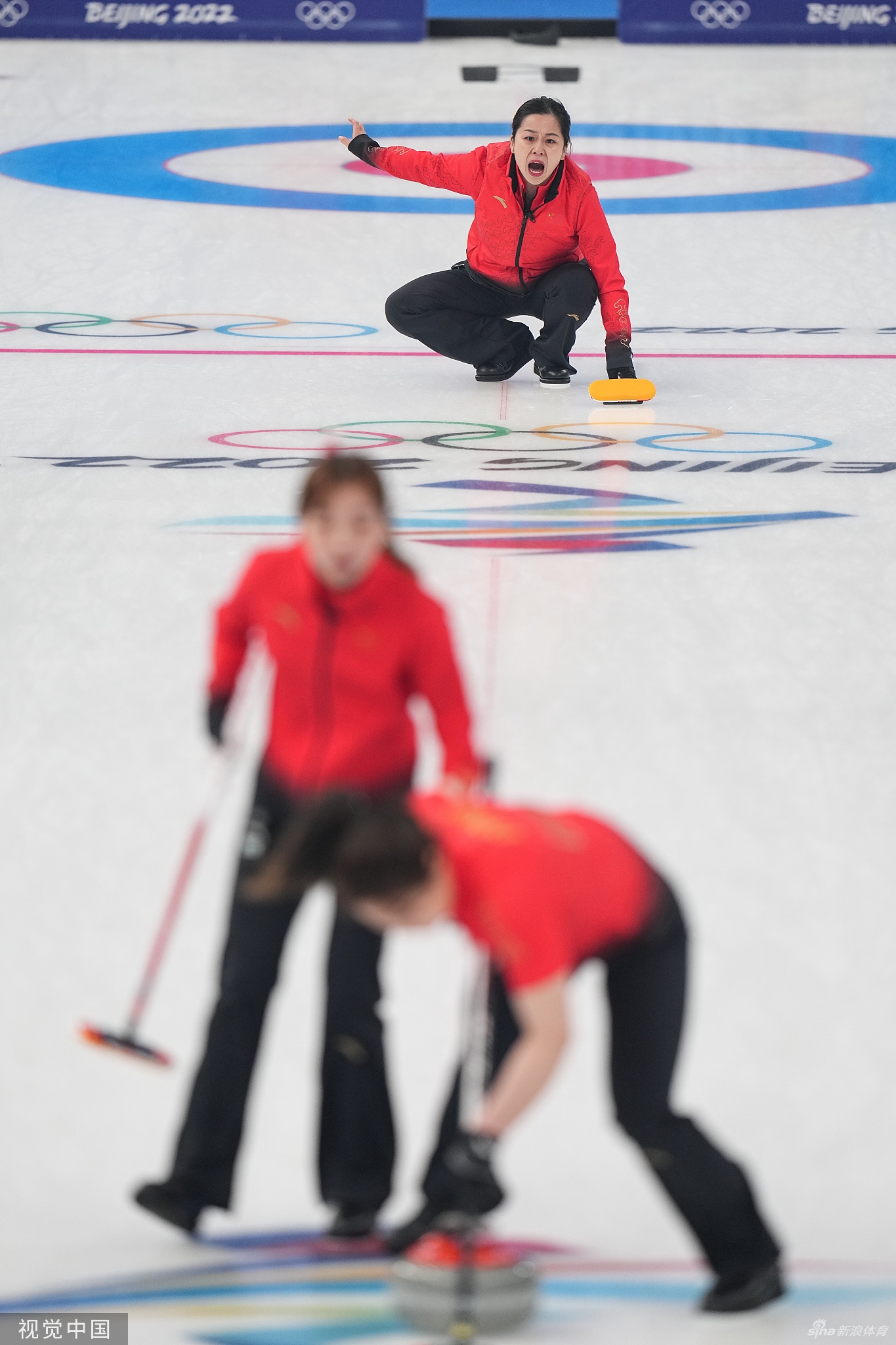 女子冰壶循环赛中国8-4击败英国