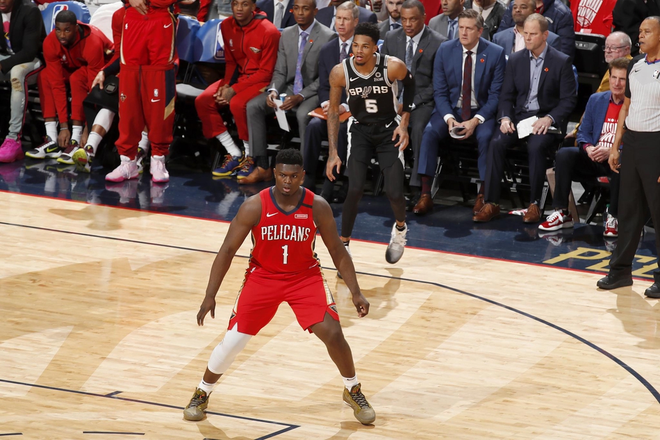 锡安首秀22+7末节砍17分 鹈鹕不敌马刺