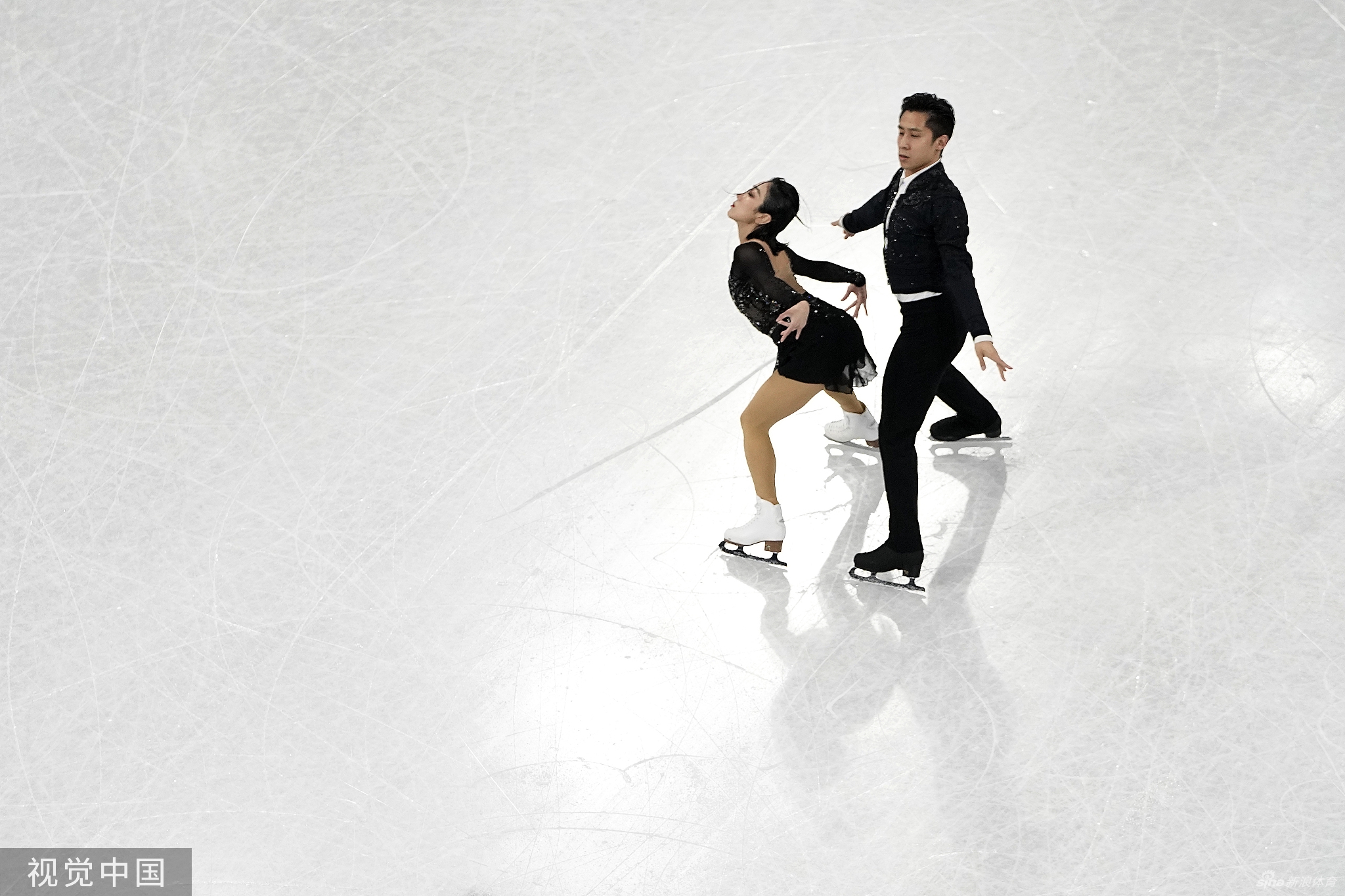 [冬奥花滑]隋文静/韩聪团体赛双人短节目第一