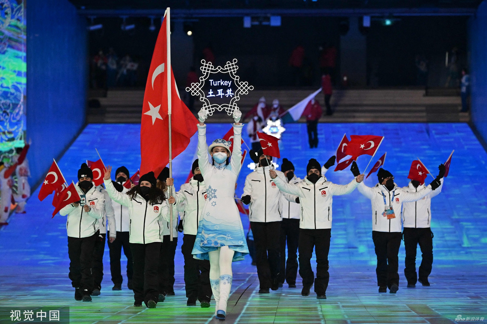 2022北京冬奥会开幕式各国运动员入场