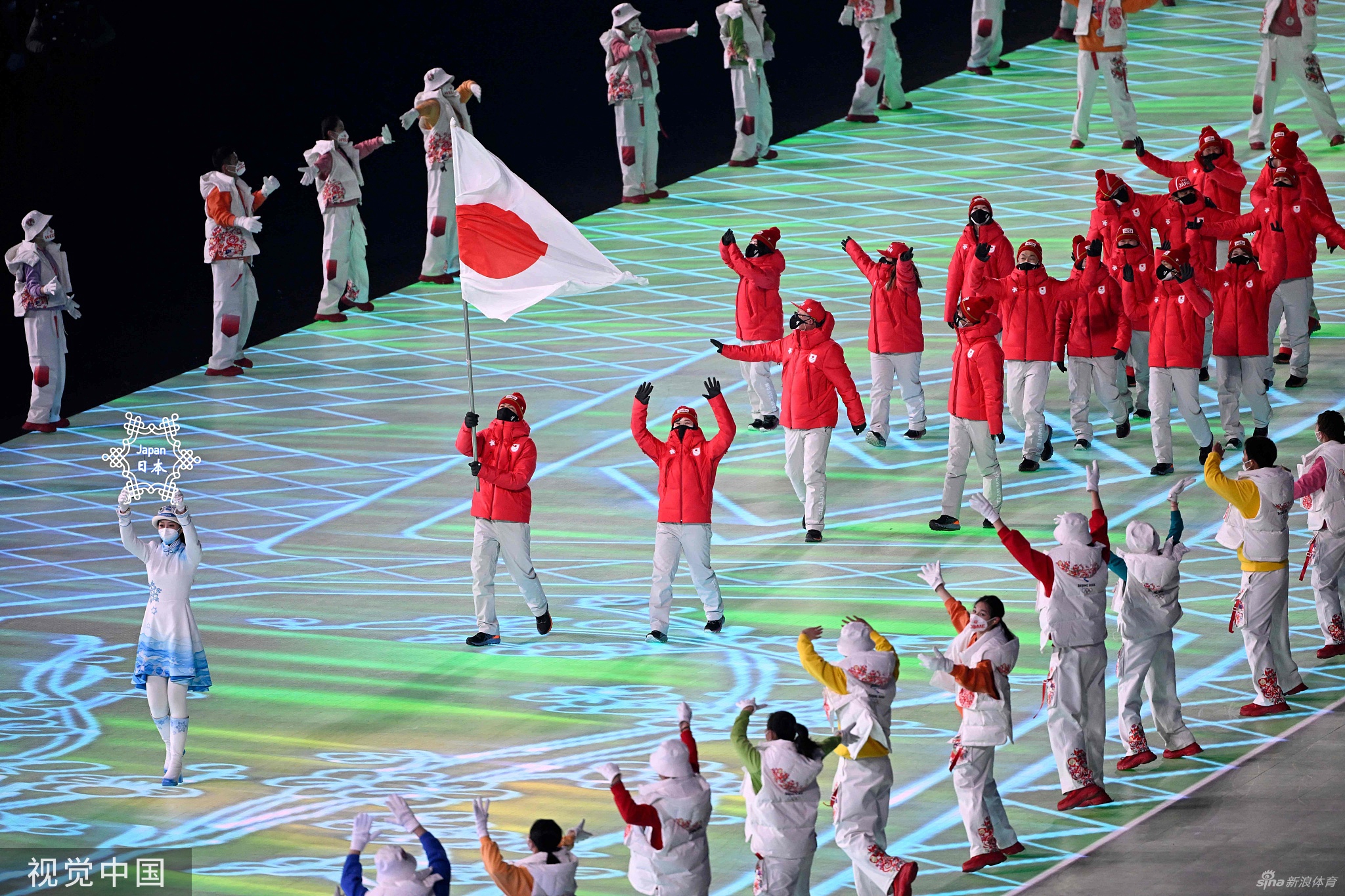 2022北京冬奥会开幕式各国运动员入场