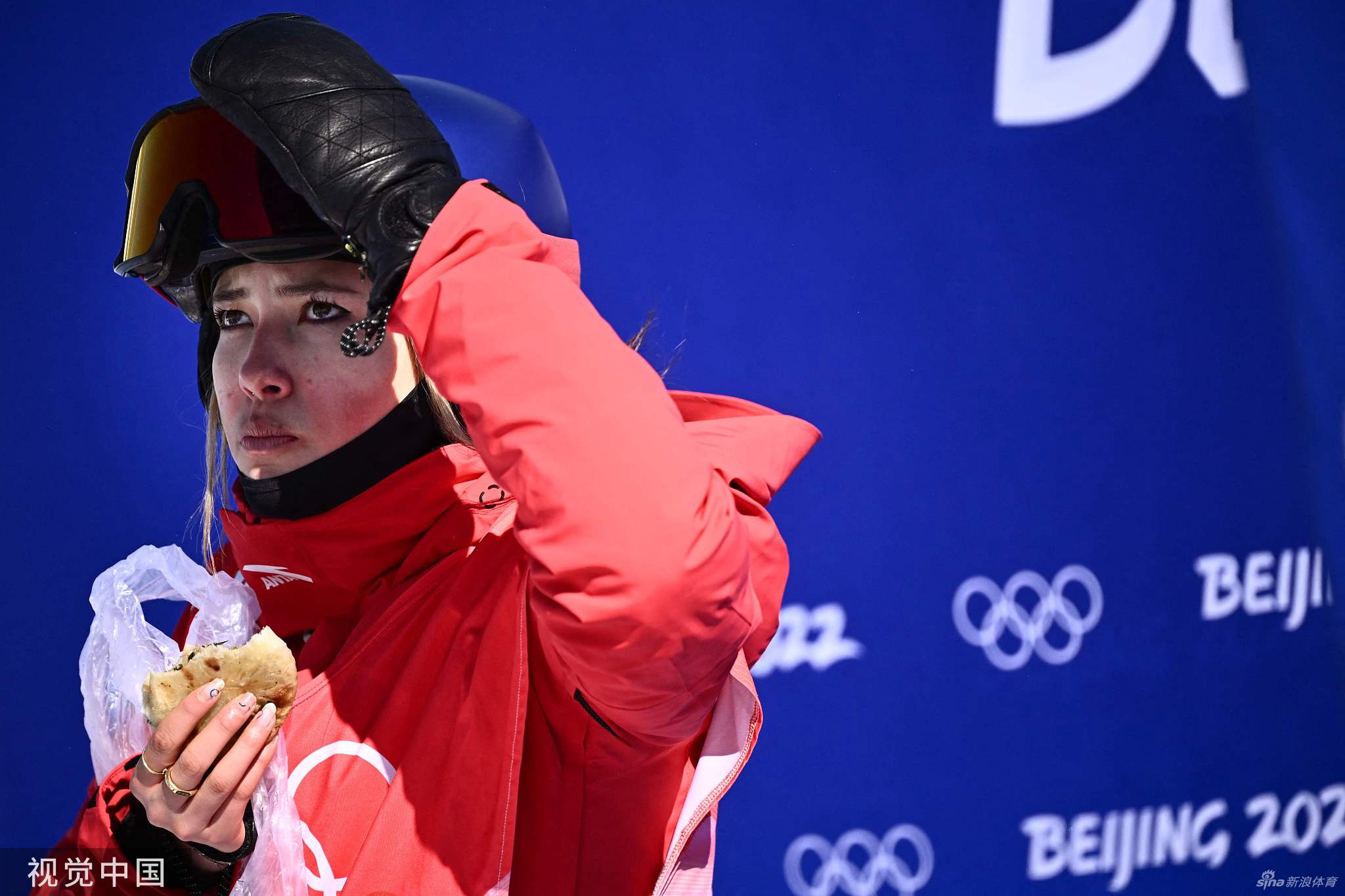 最爱！非常好吃！谷爱凌吃韭菜盒子等分