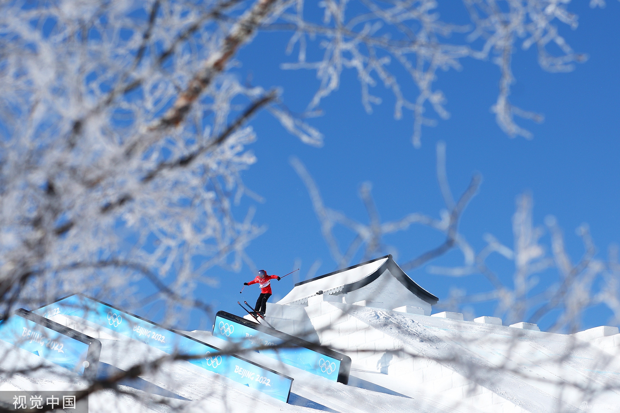 坡面障碍技巧资格赛 谷爱凌晋级决赛