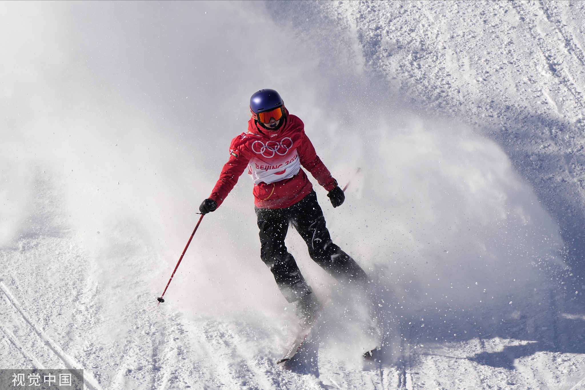 坡面障碍技巧资格赛 谷爱凌晋级决赛