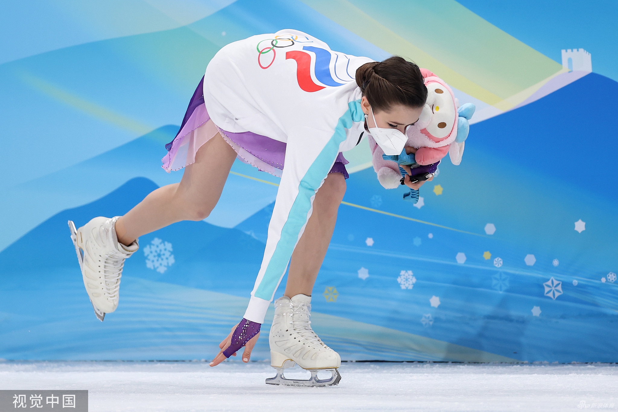 花样滑冰女单短节目K宝参赛