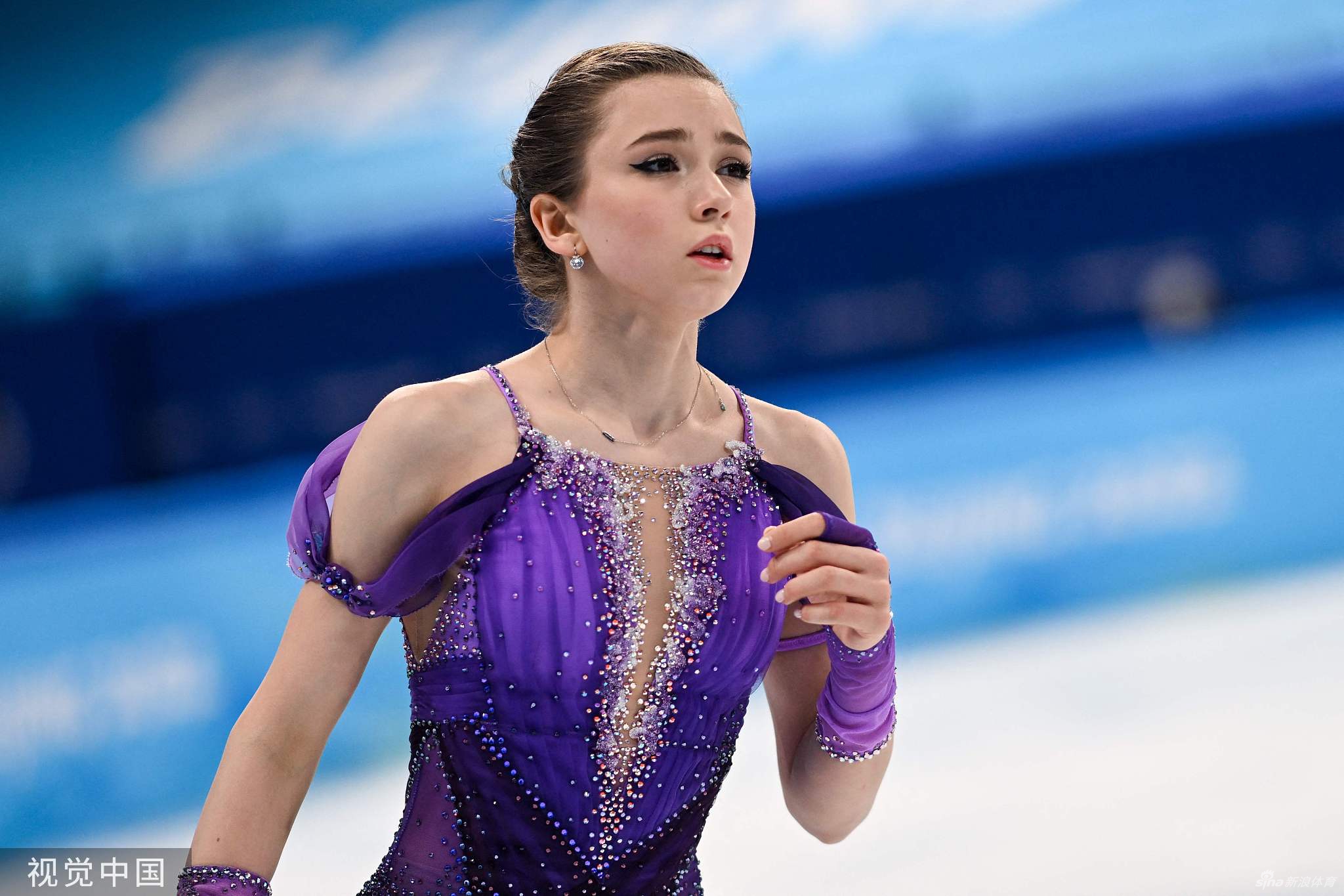 花样滑冰女单短节目K宝参赛