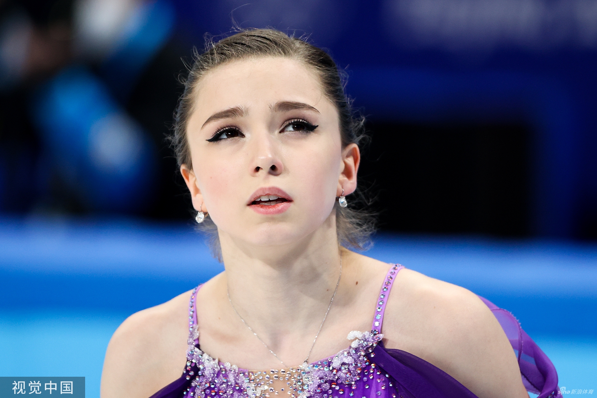 花样滑冰女单短节目K宝参赛