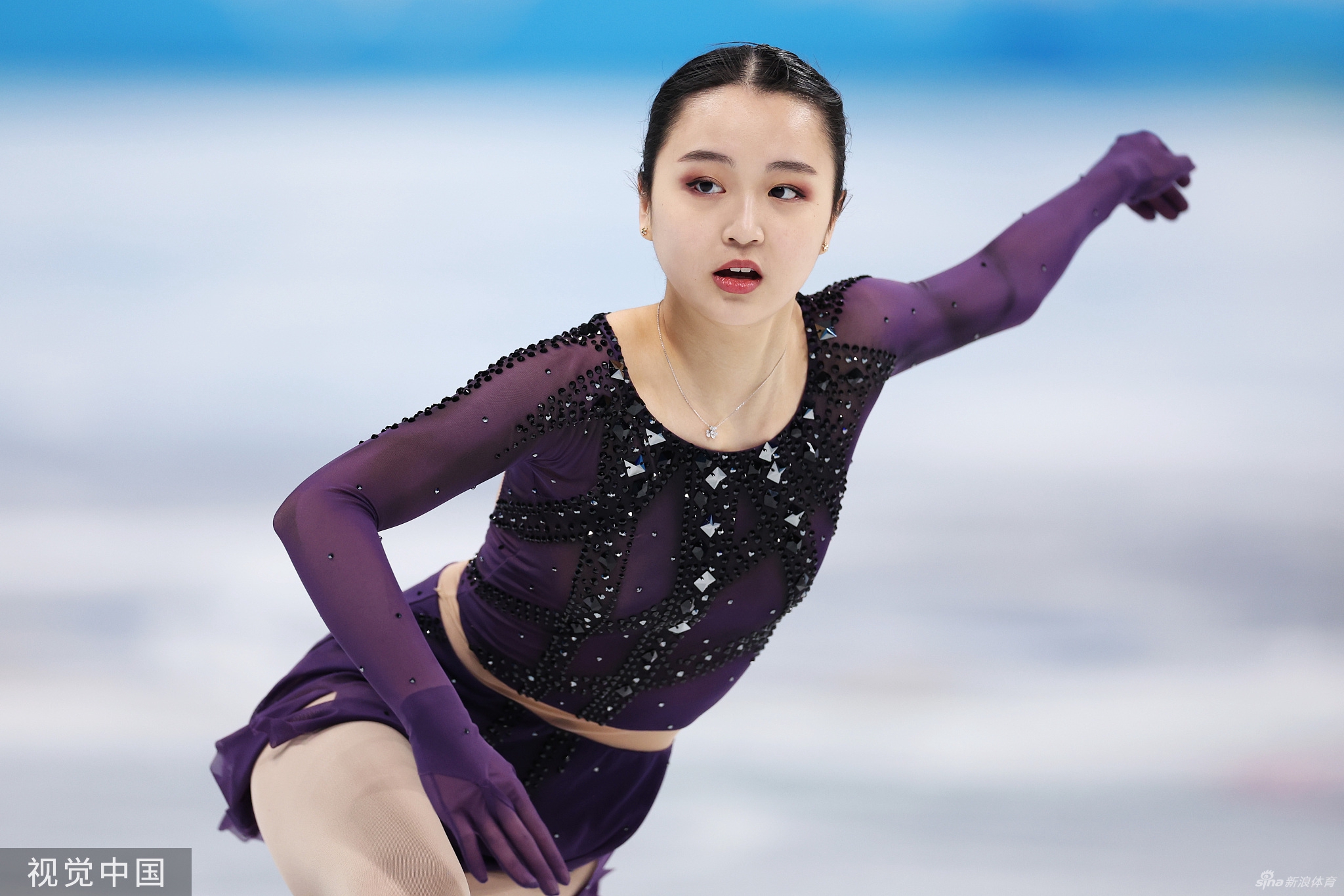 不再哭泣！朱易出战花滑女单短节目获第27