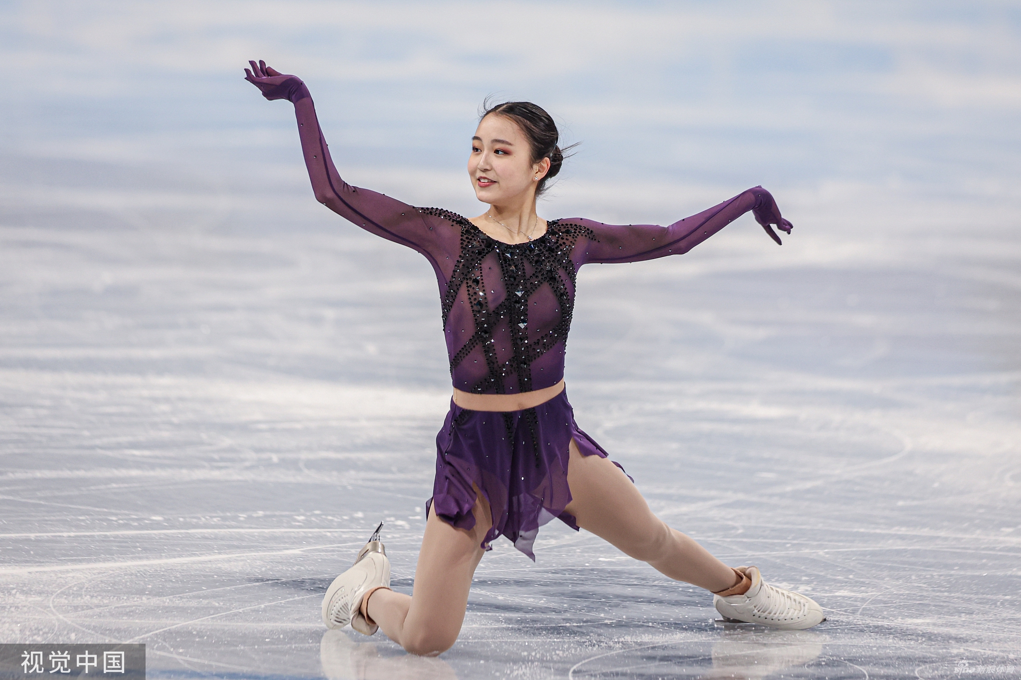 不再哭泣！朱易出战花滑女单短节目获第27