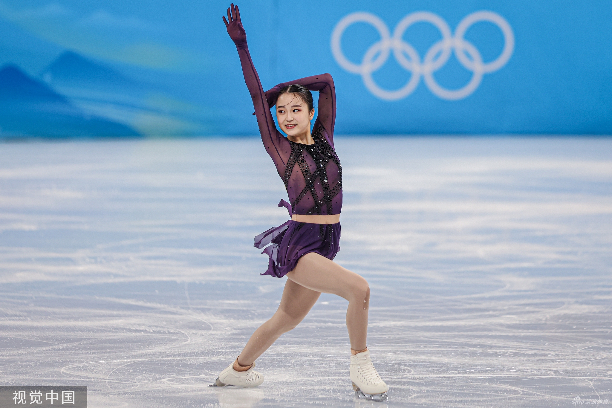 不再哭泣！朱易出战花滑女单短节目获第27