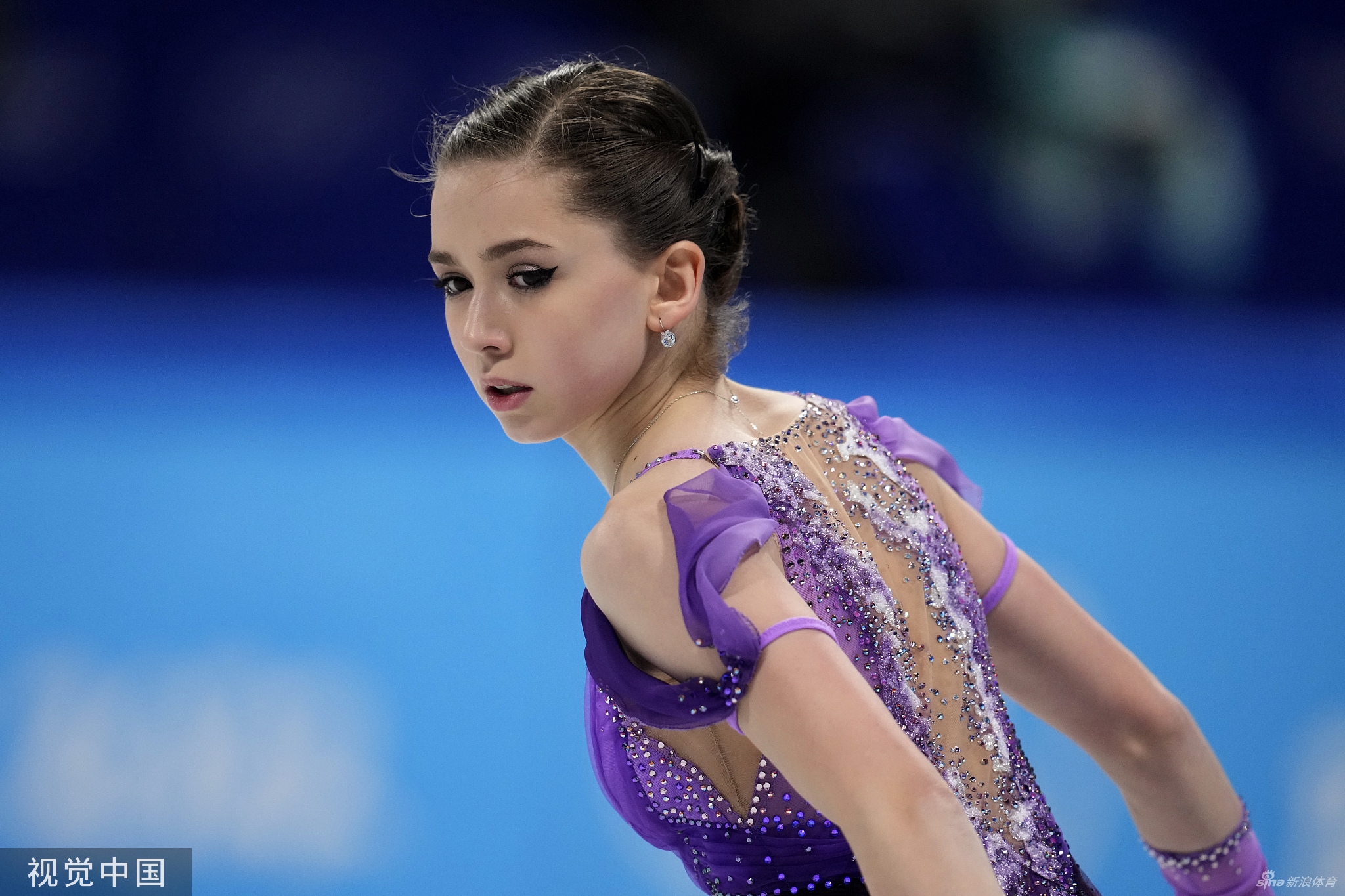 花样滑冰女单短节目K宝参赛