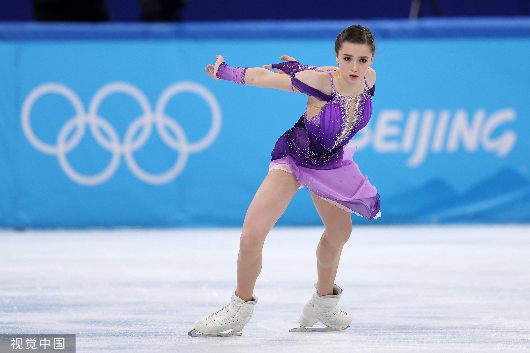 花样滑冰女单短节目K宝参赛