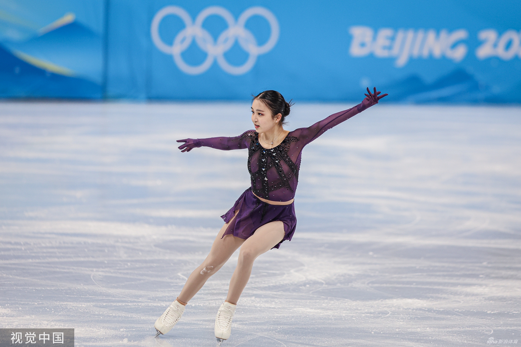 不再哭泣！朱易出战花滑女单短节目获第27