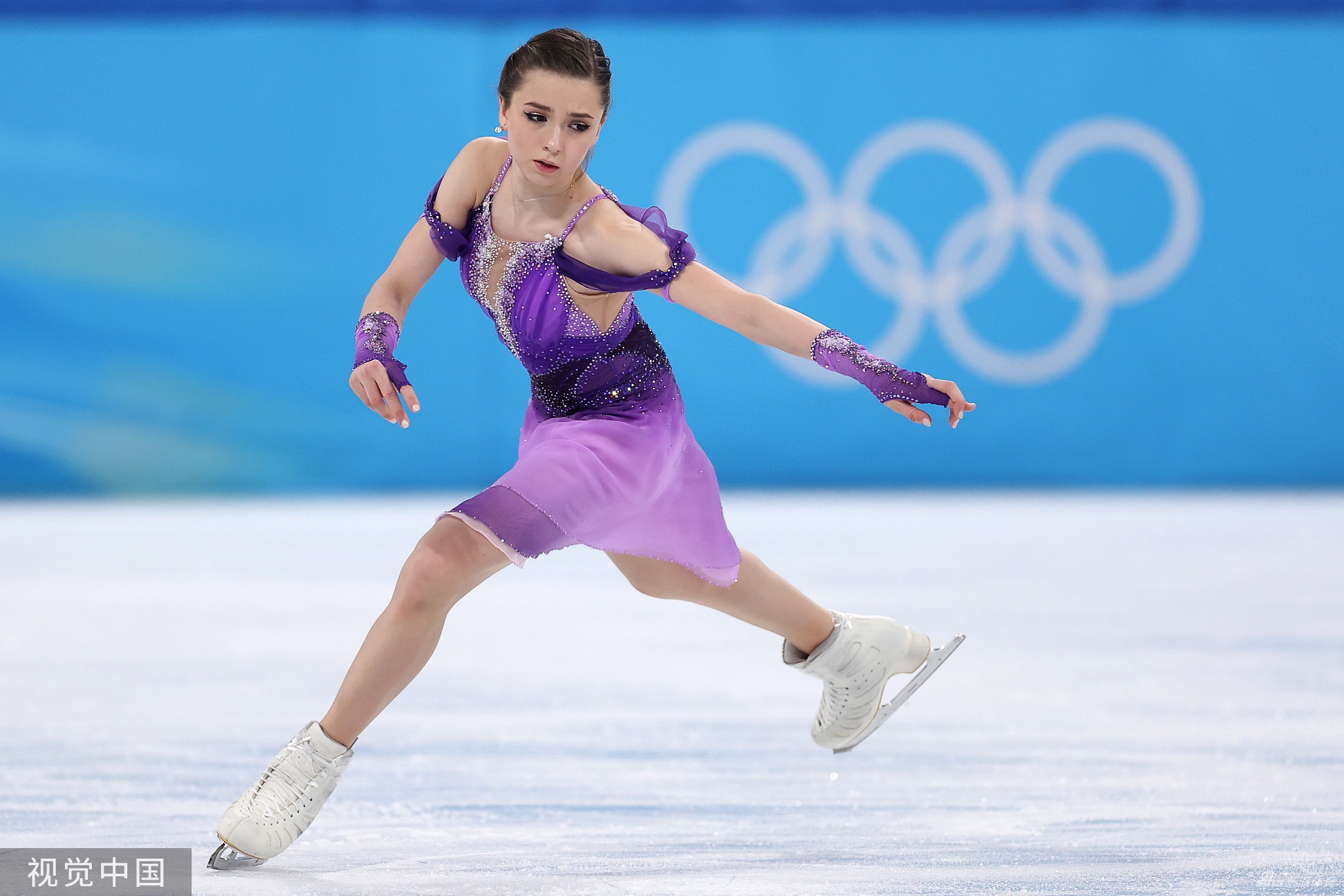 花样滑冰女单短节目K宝参赛