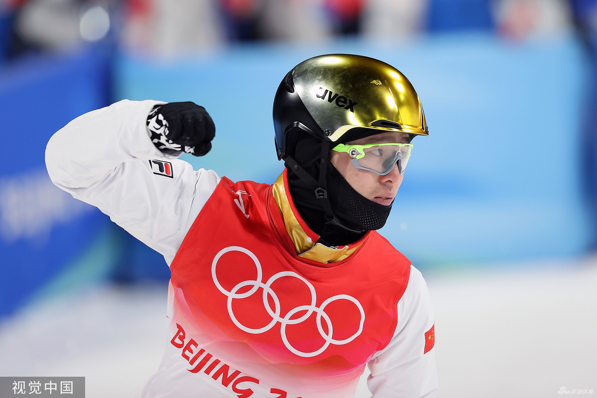 第七金！生涯大满贯！空中技巧齐广璞夺金