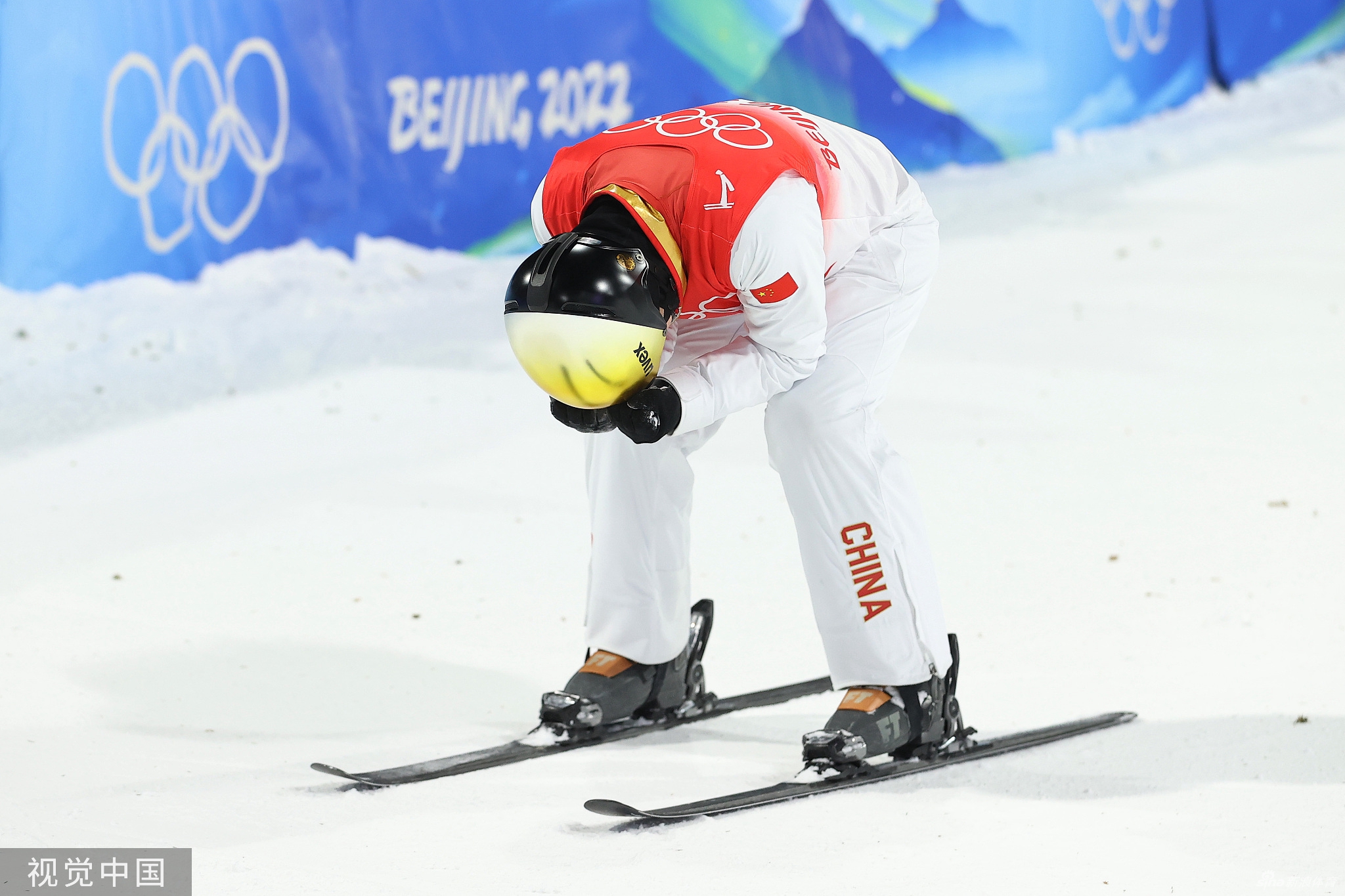 第七金！生涯大满贯！空中技巧齐广璞夺金