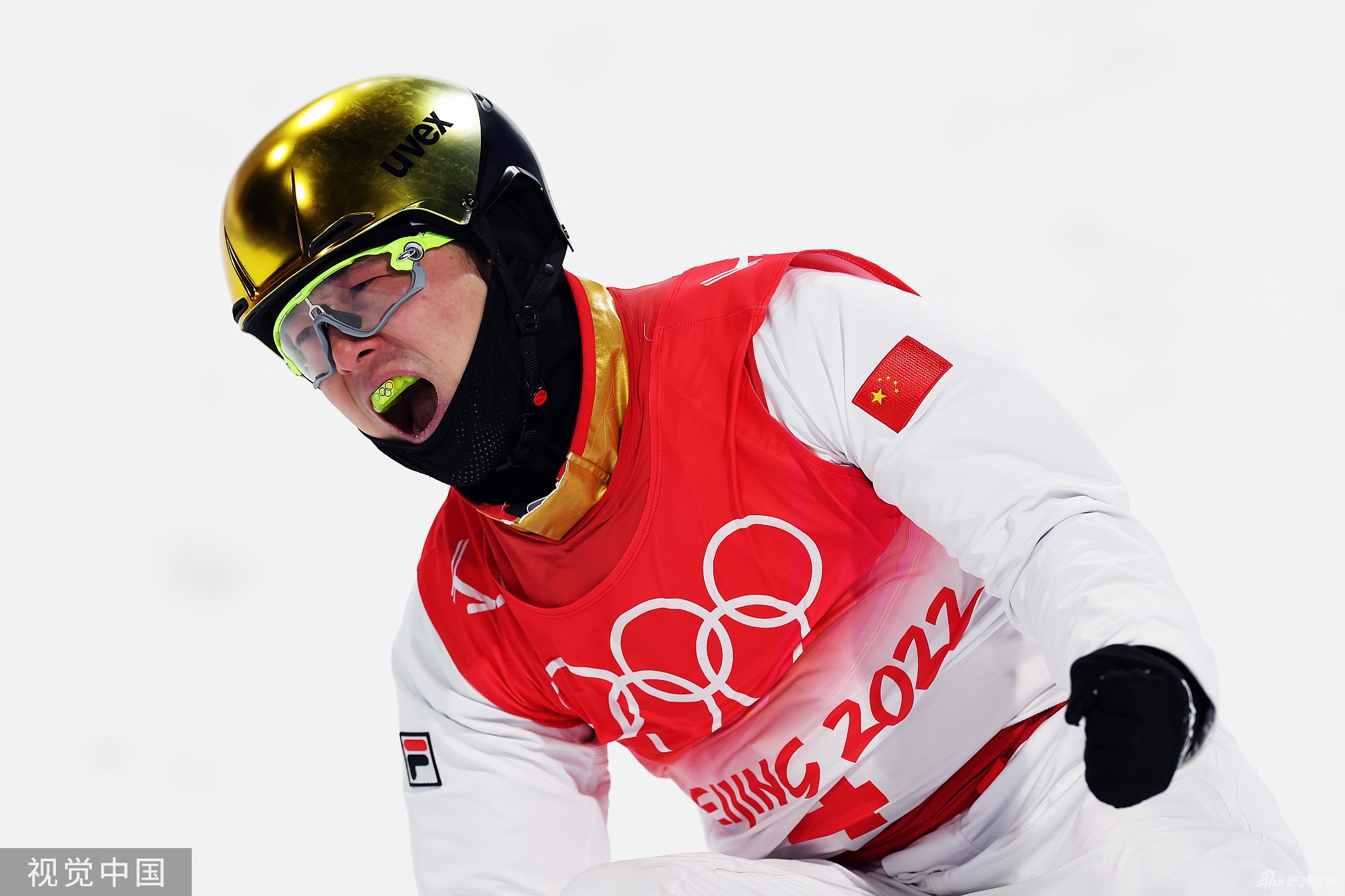 第七金！生涯大满贯！空中技巧齐广璞夺金