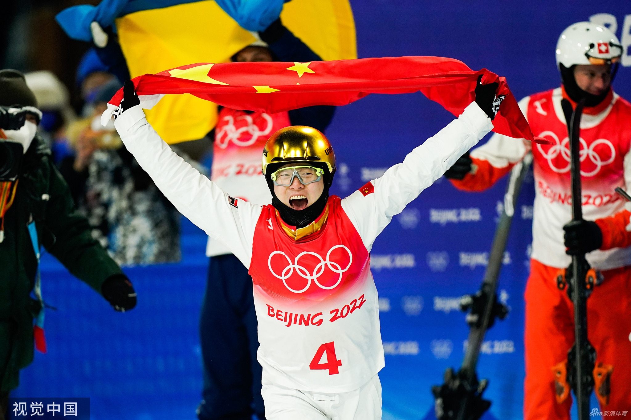 第七金！生涯大满贯！空中技巧齐广璞夺金