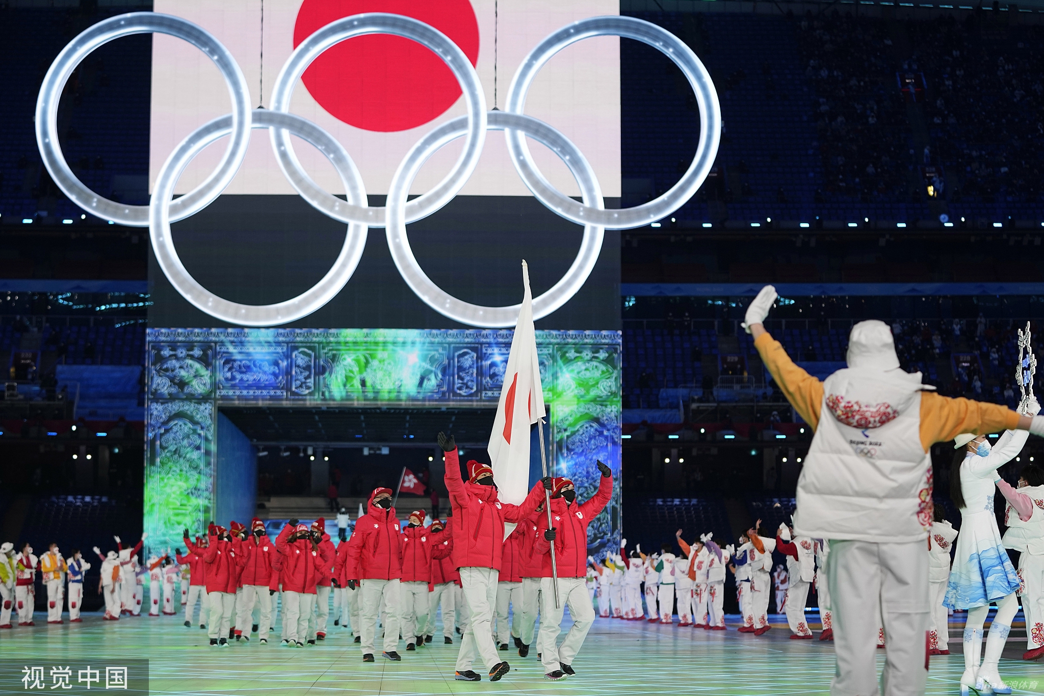 2022北京冬奥会开幕式各国运动员入场