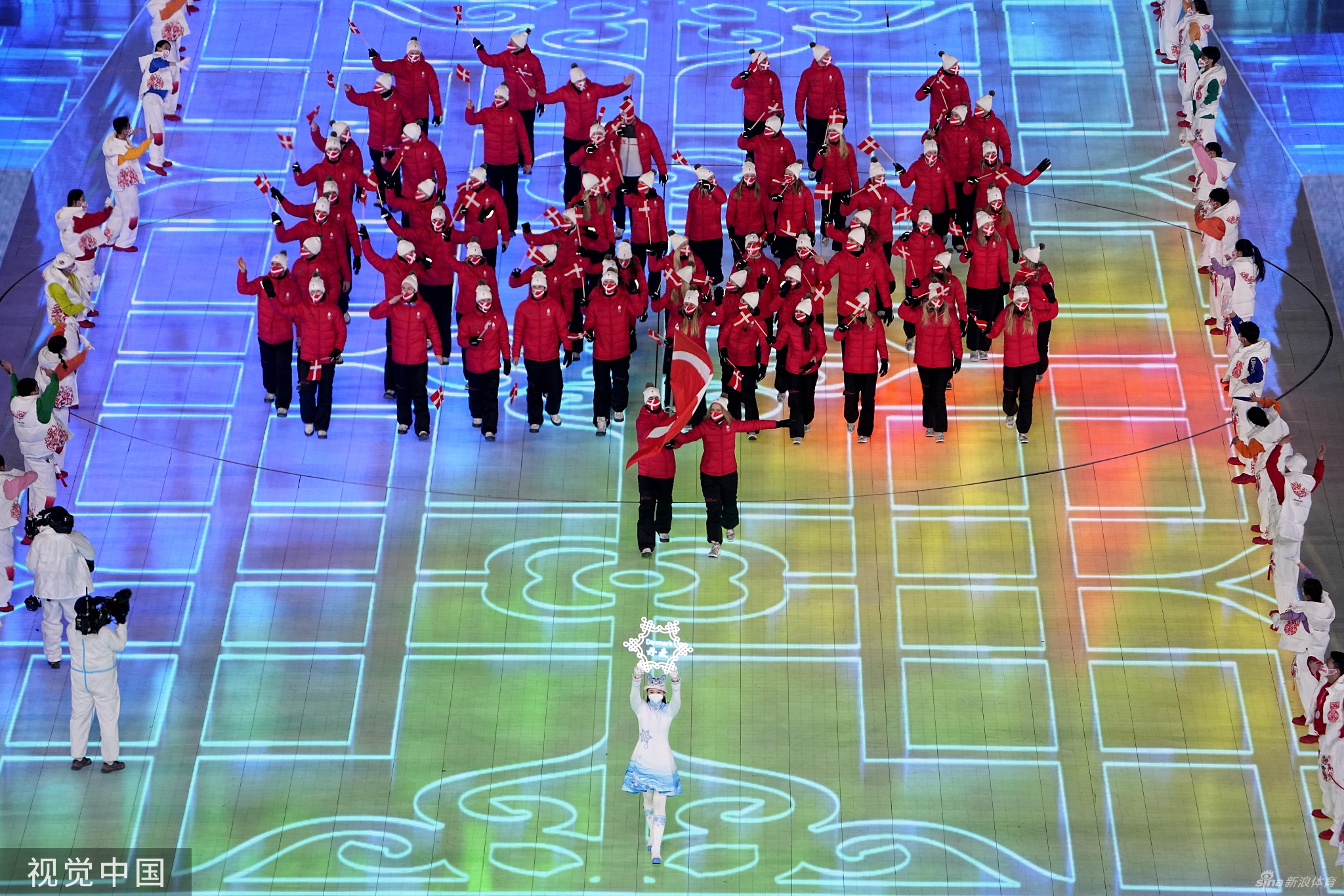 2022北京冬奥会开幕式各国运动员入场