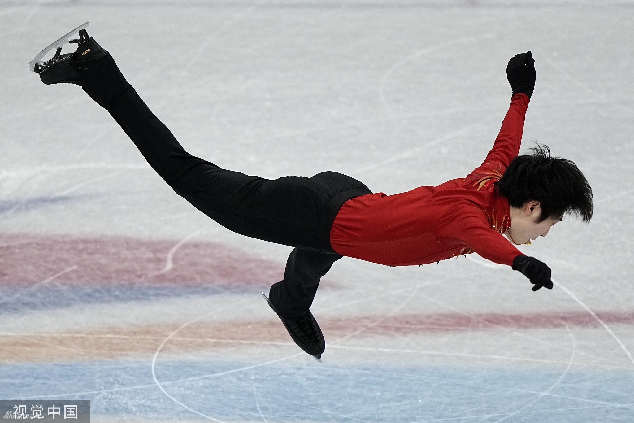 花滑团体赛男单自由滑金博洋获第四