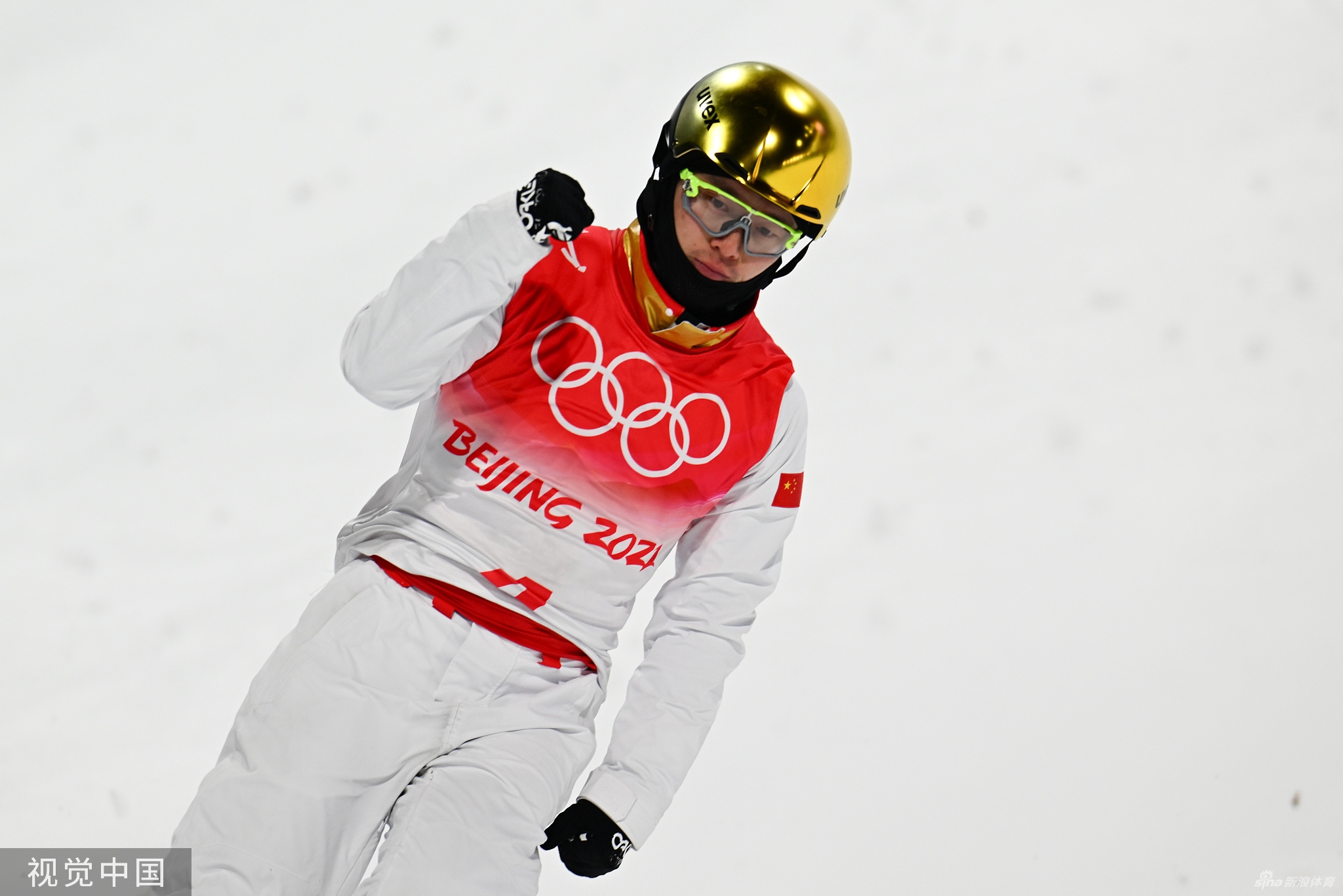 第七金！生涯大满贯！空中技巧齐广璞夺金