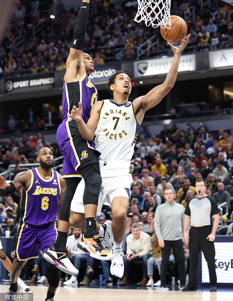 [NBA常规赛]湖人124-116步行者