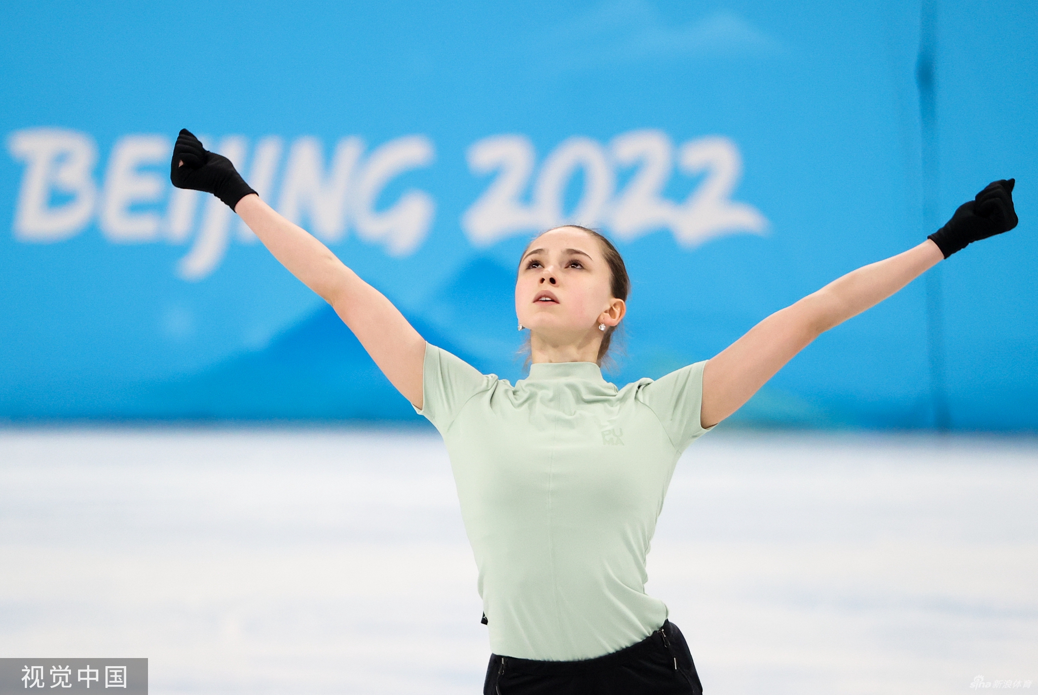 K宝首体训练备战轻松完成4T和4S