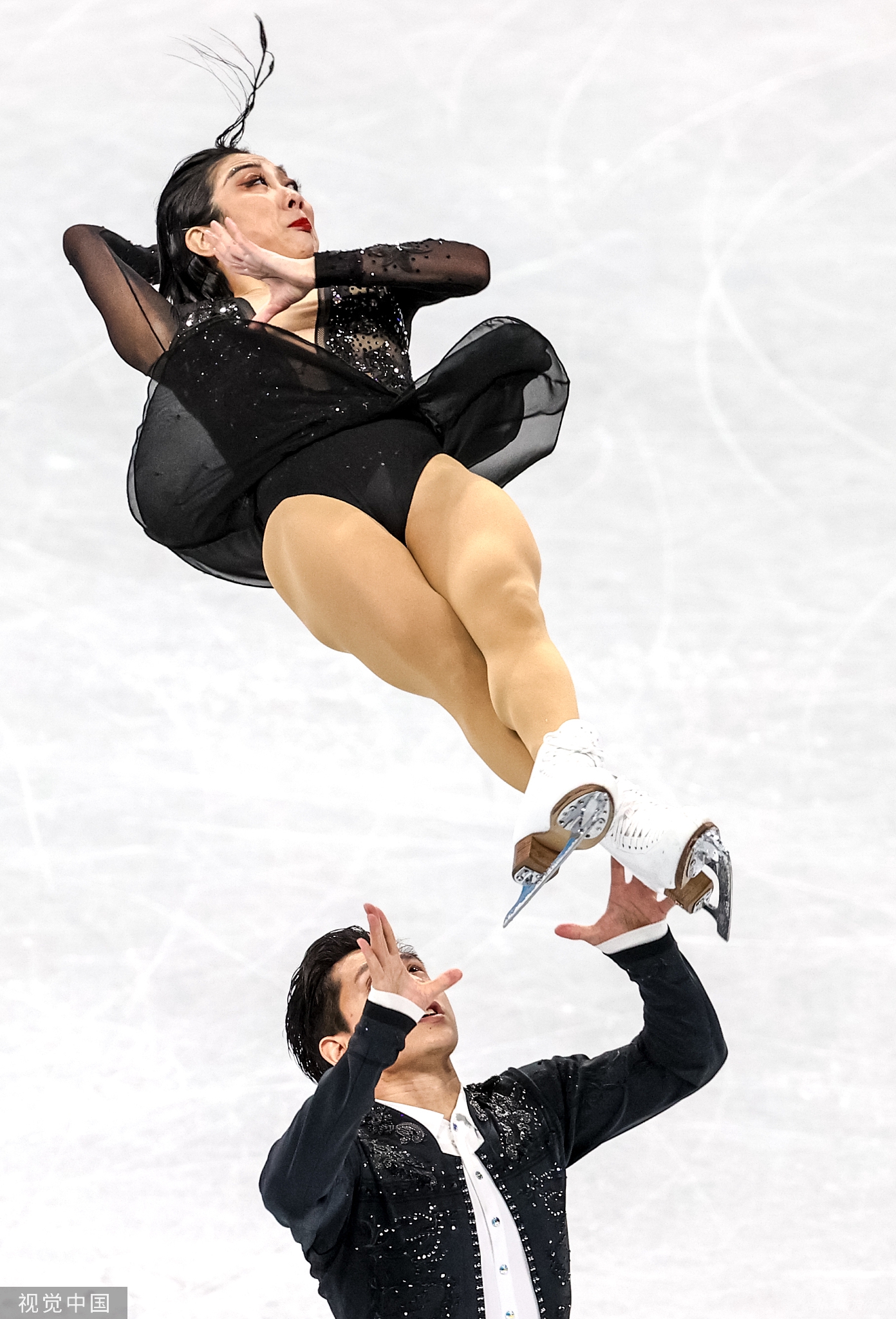 [冬奥花滑]隋文静/韩聪团体赛双人短节目第一